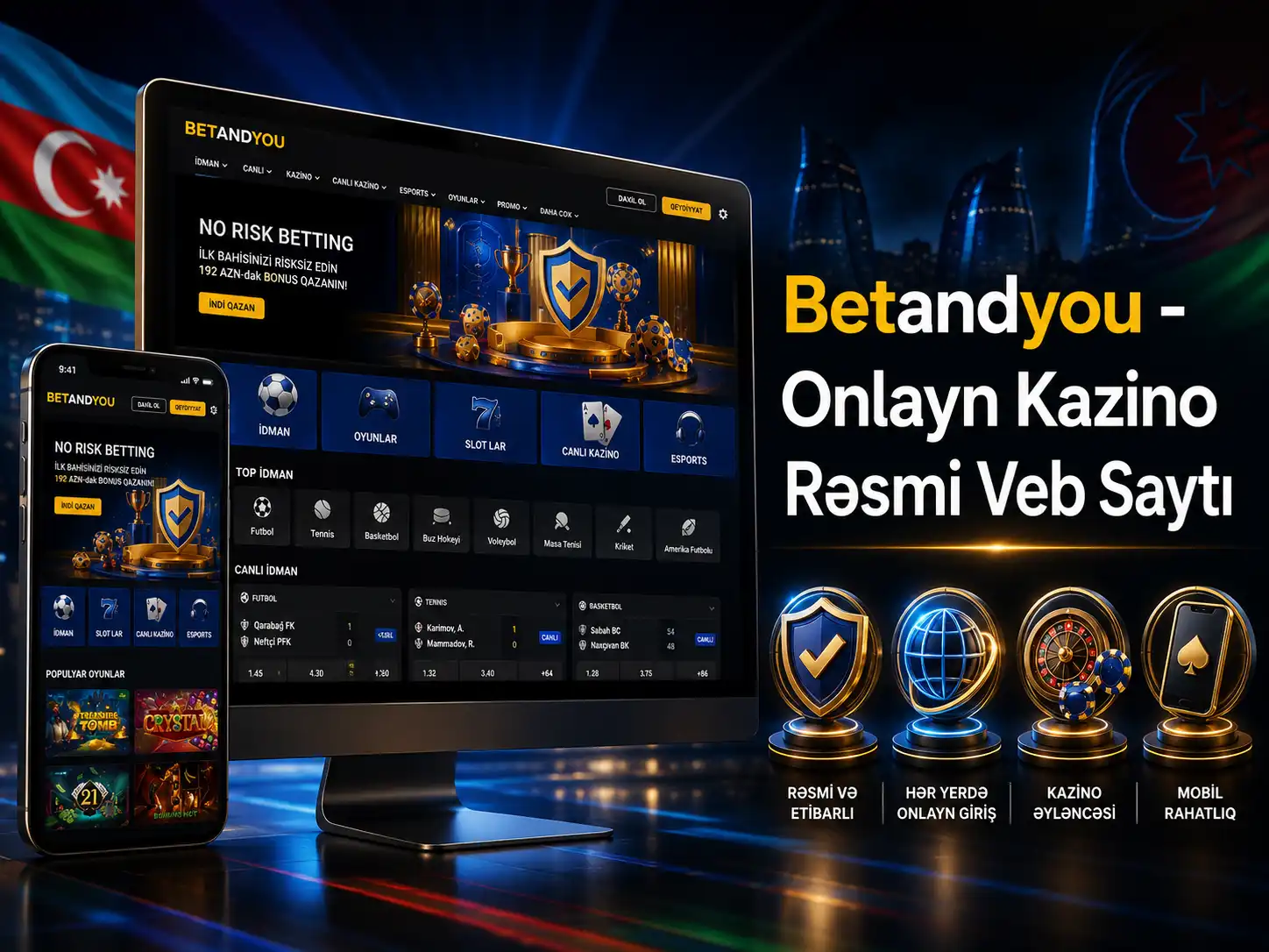 Betandyou - Onlayn Kazino Rəsmi Veb Saytı